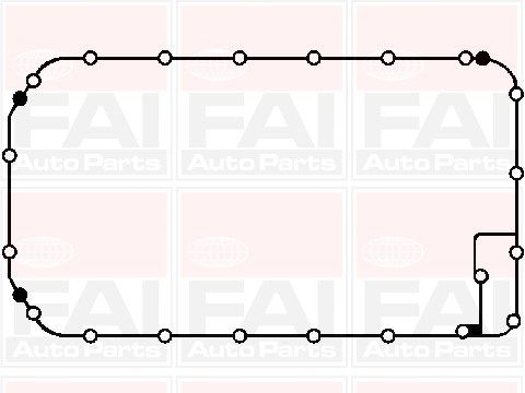 FAI AUTOPARTS tarpiklis, alyvos karteris SG1097